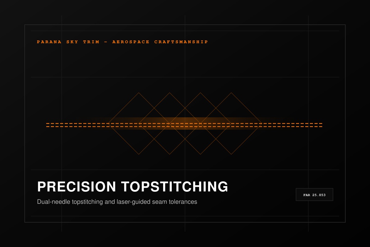 Precision Seam Topstitching